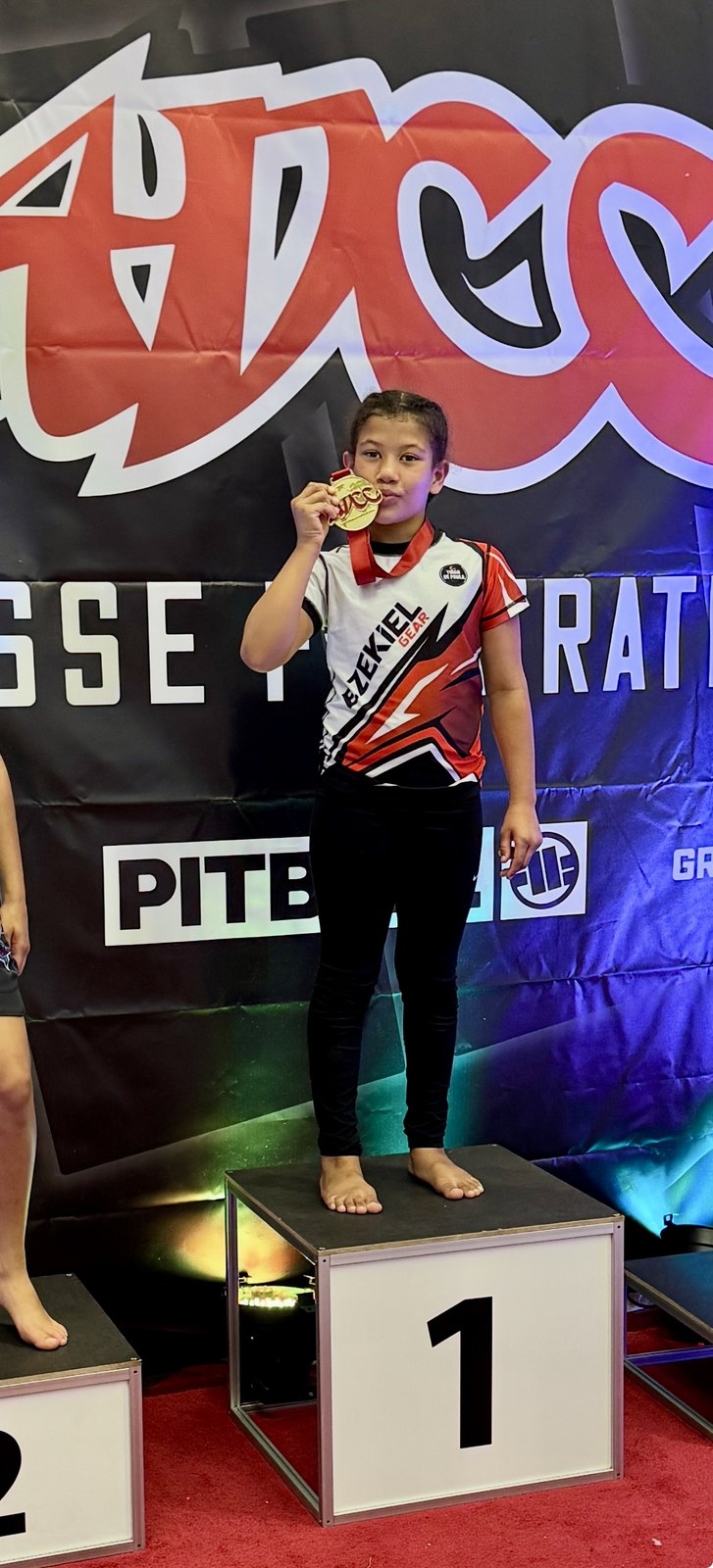 Erster Platz an der ADCC Championship Suisse Federation, Wallisellen, Juni 2025.